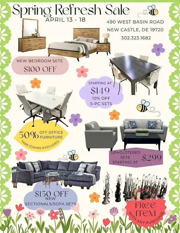 AFR Furniture Clearance Center in New Castle, DE