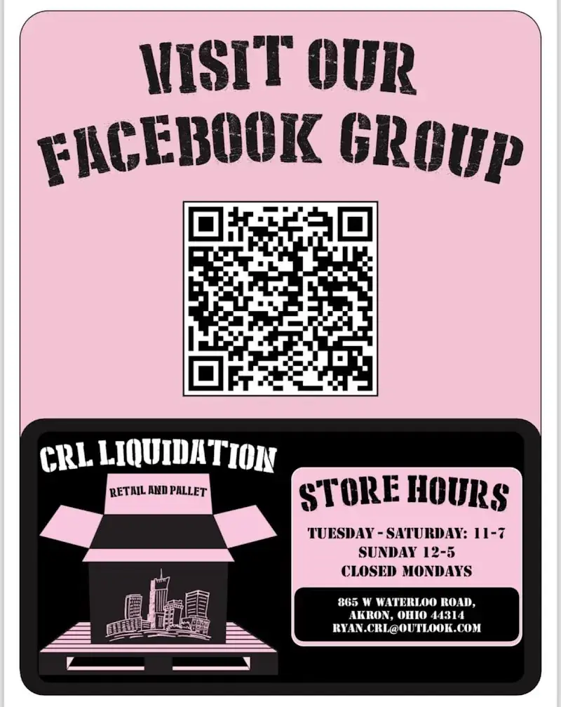 CRL Retail and Pallet Liquidation in Akron, OH