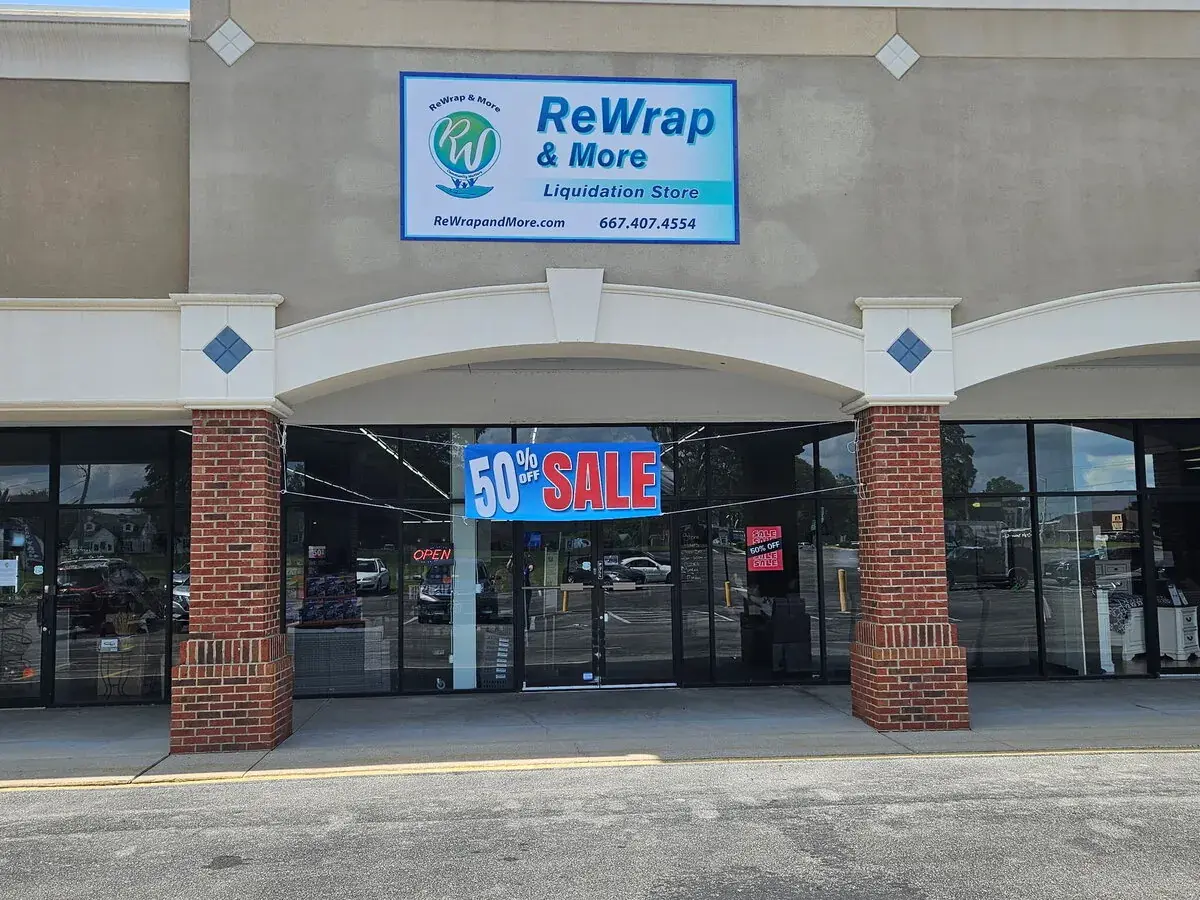 ReWrap and More Liquidation Store in Fruitland, MD